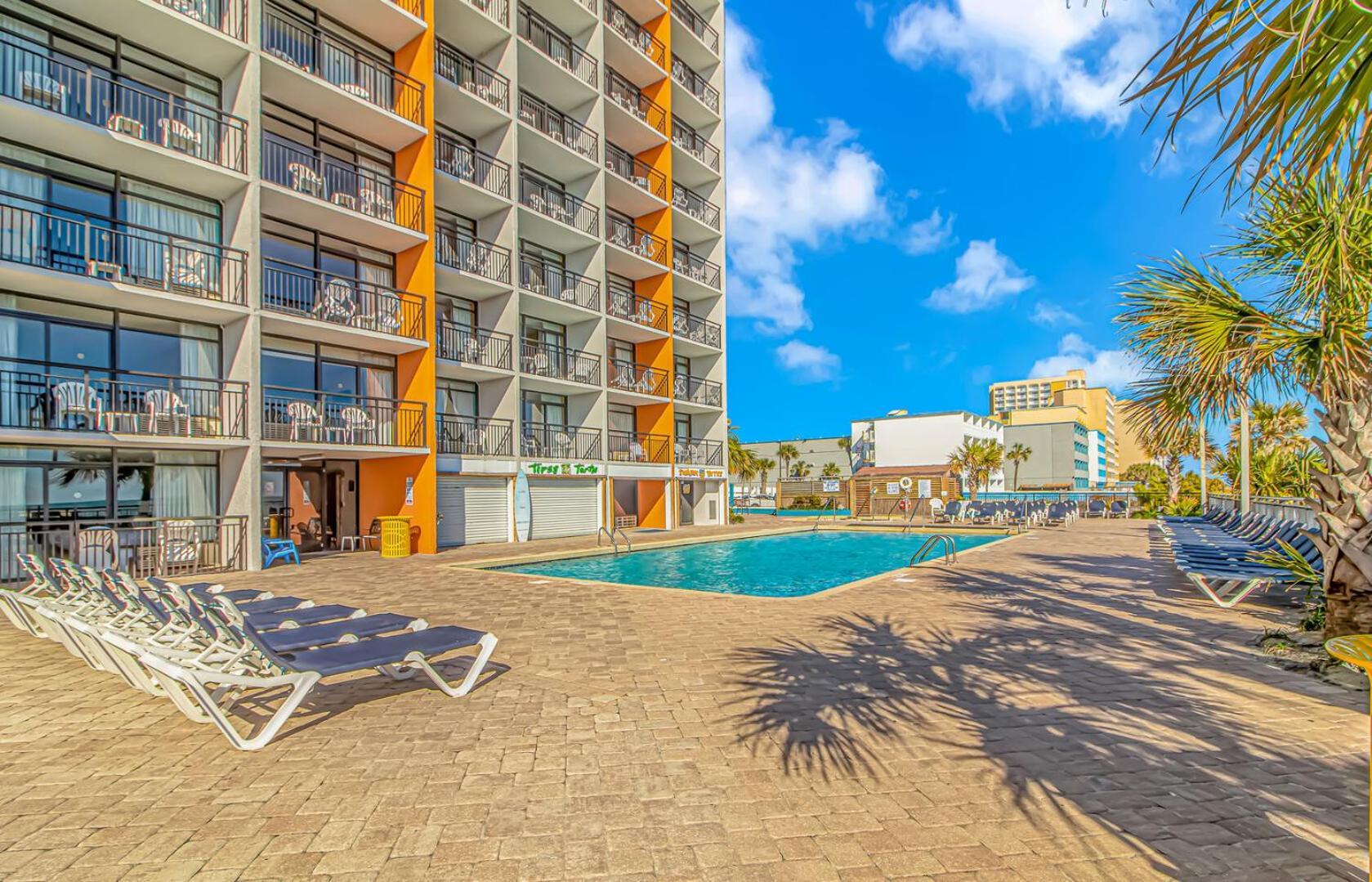 Oceanview 1 Bedroom Suite Landmark Resort 548 Perfect For A Couple Or Party Of 4 เมอร์เทิลบีช ภายนอก รูปภาพ