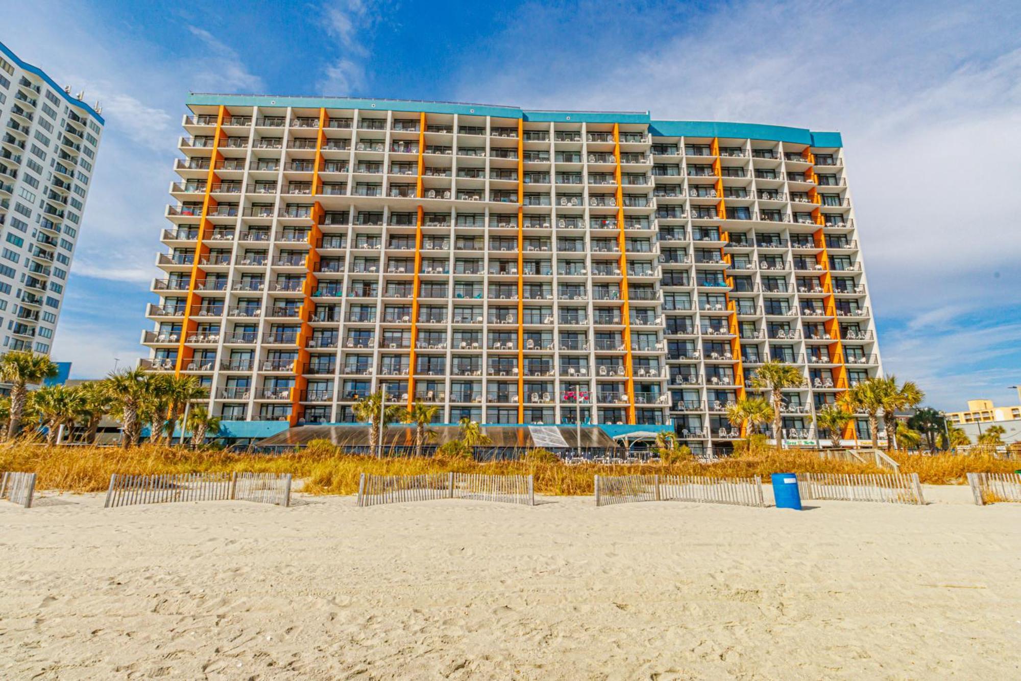 Oceanview 1 Bedroom Suite Landmark Resort 548 Perfect For A Couple Or Party Of 4 เมอร์เทิลบีช ภายนอก รูปภาพ